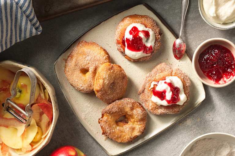 Apfelküchlein Epflkiechlan Rezept