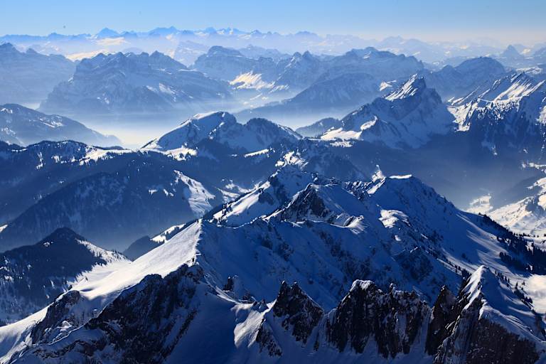 Appenzeller Alpen im Winter