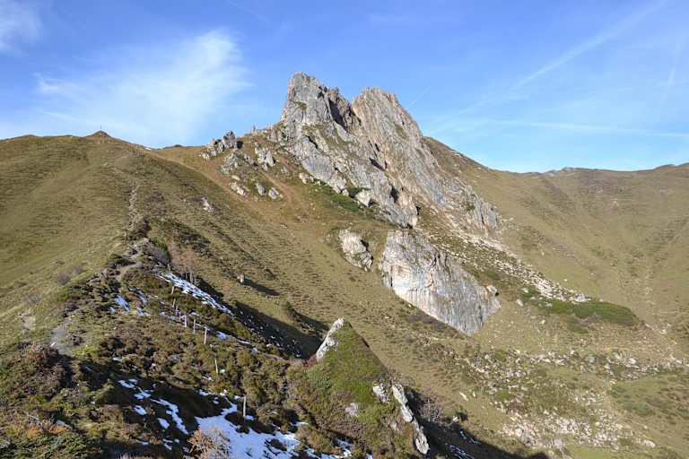 Arlspitze im Aualmgebiet