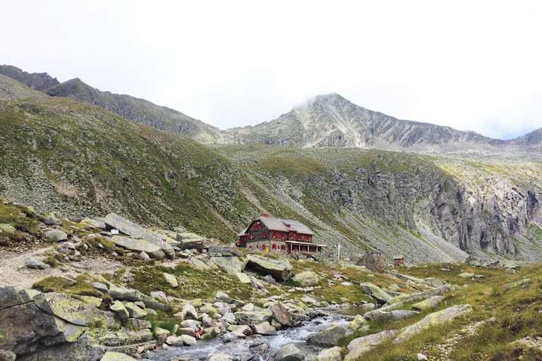 Nationalpark Hohe Tauern in Kärnten: Arthur-von-Schmid-Haus mit Säuleck