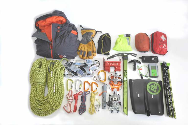 Skihochtourenausrüstung 