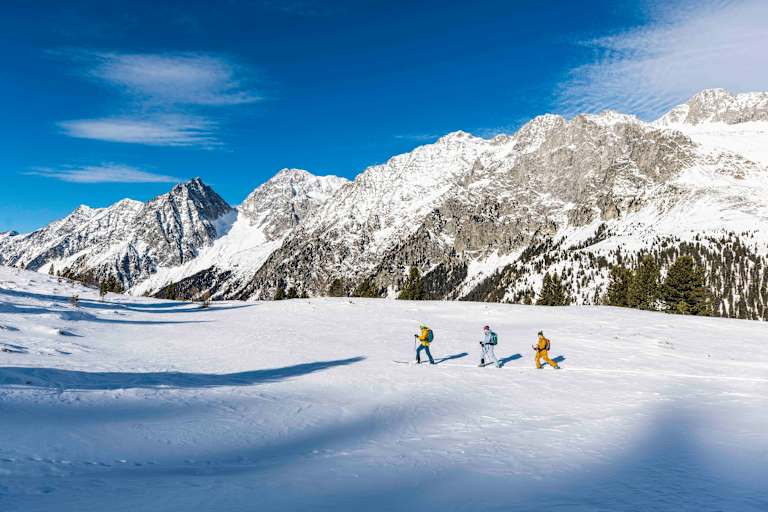 Ausgehend vom Staller Sattel sind unzählige schöne Skitouren möglich.
