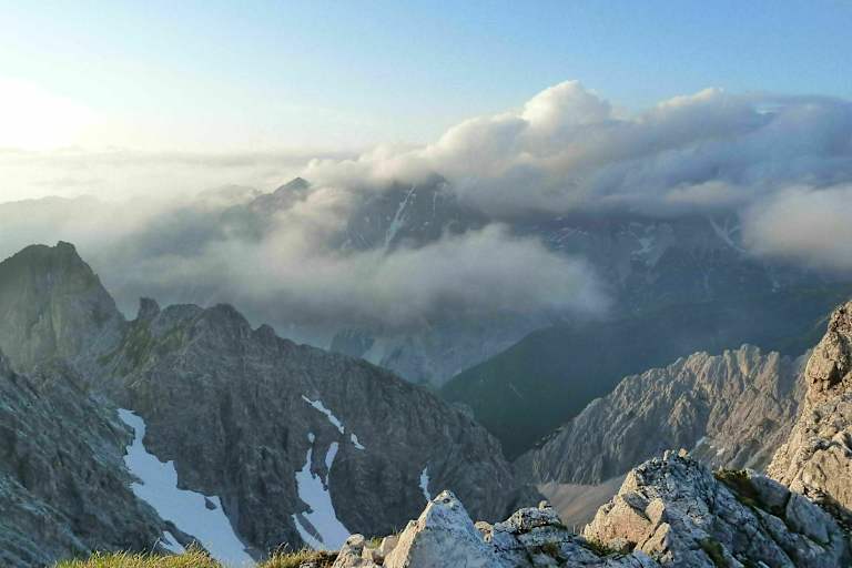 Abendstimmung über dem Karwendel