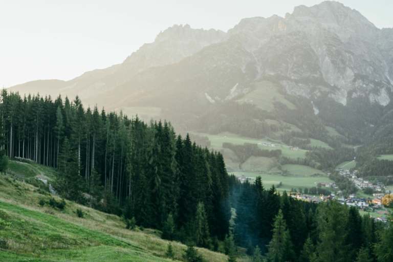 Wildzelten in den Bergen