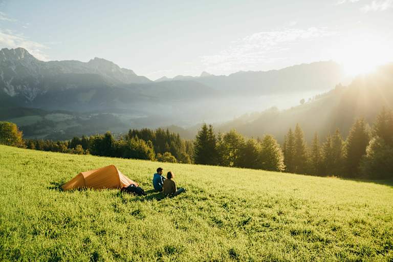 Mikroabenteuer Zelten