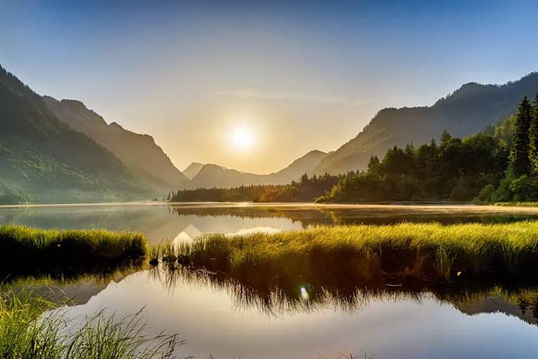 Drei-Seen-Gebiet in Ruhpolding