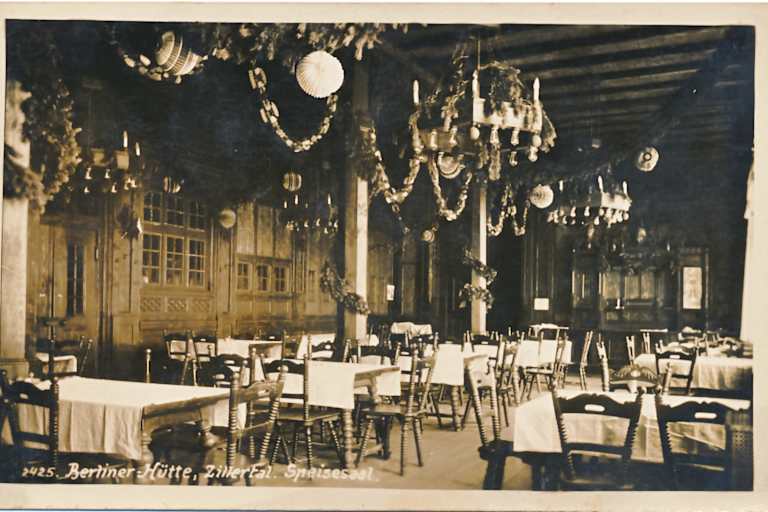 Berliner Hütte in den Zillertaler Alpen in Tirol