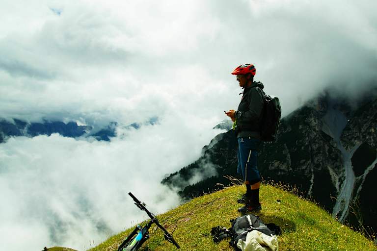 Biken bei Regenwetter