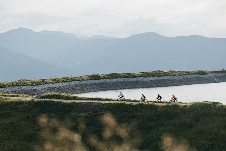 Gravelbiker in Mittersill