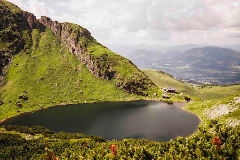 Blick auf den Wildseeloder mit dem Wildseeloderhaus