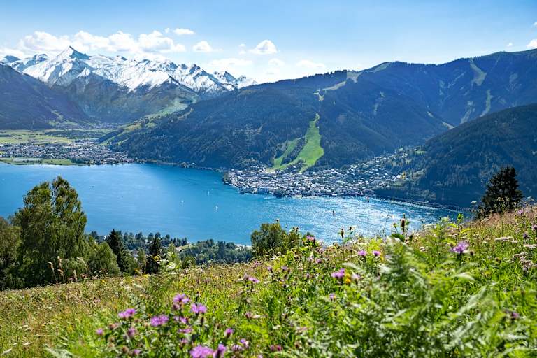 Blick auf Zell am See