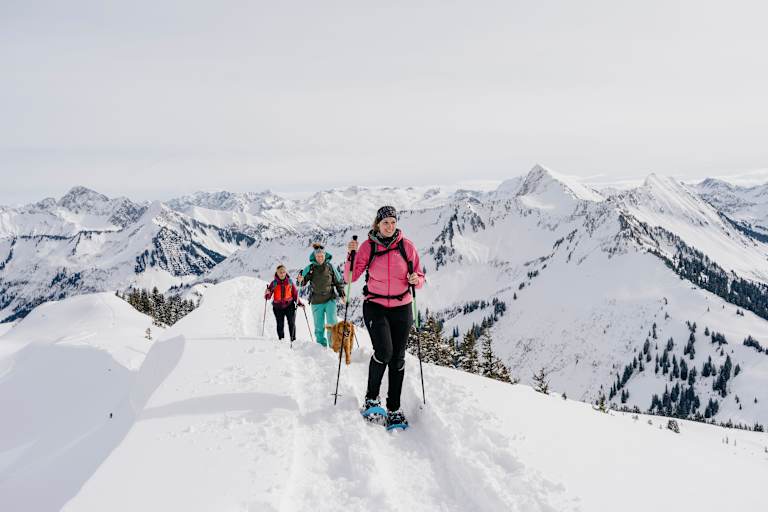 Schneeschuhwandern im Bregenzerwald