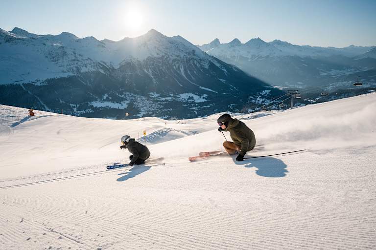 Skifahren in Lenzerheide