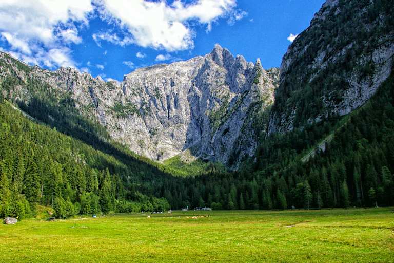 Scharitzkehlalm im Berchtesgadener Land: Wandern am Carl von Linde-Weg am Obersalzberg
