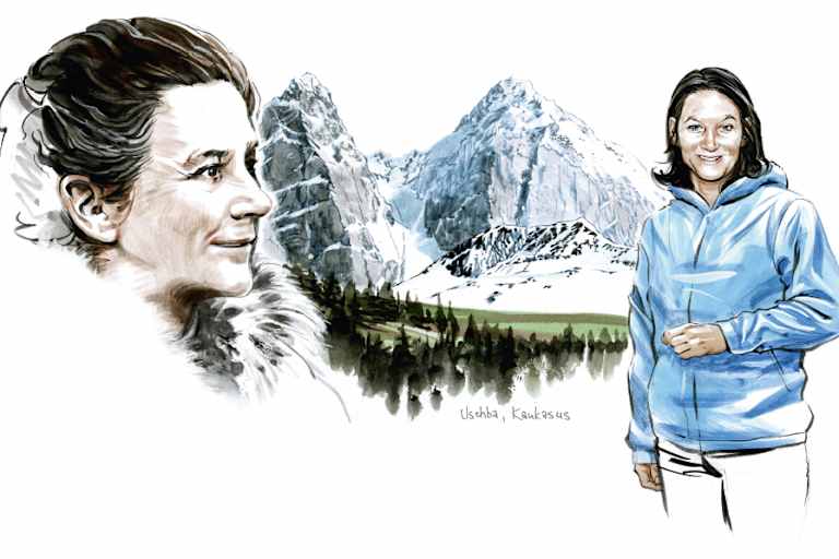 Cenzi von Ficker (links) und Lisi Steurer (rechts)