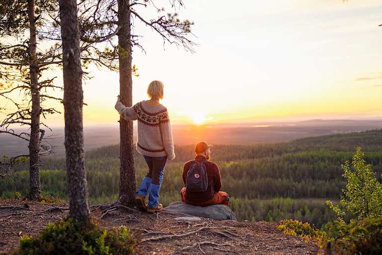 Aussicht, Ruka-Kuumaso, Lappland