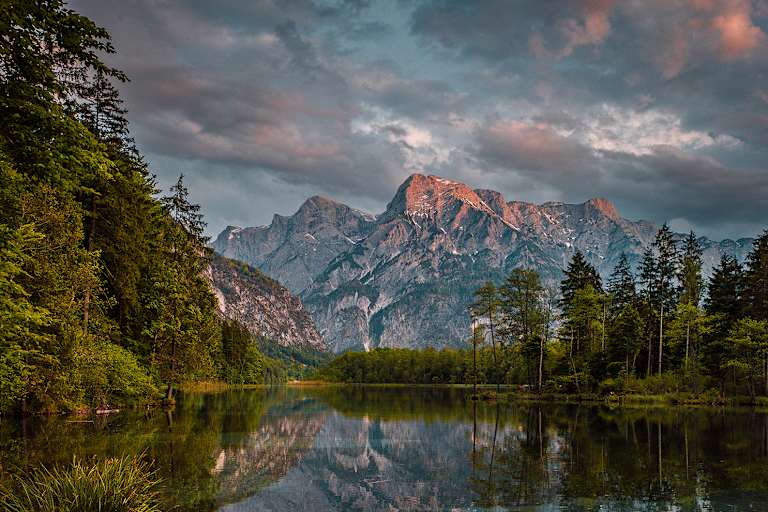 Almsee, outdoor Fotografie, berge, see, wild