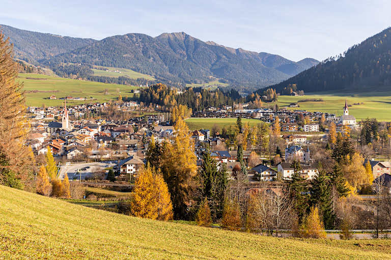 Im Herbst leuchten die Farben von Südtirols besonders kräftig.
