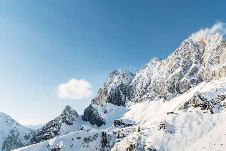 Der Dachstein, das Wahrzeichen der Schladminger Tauern