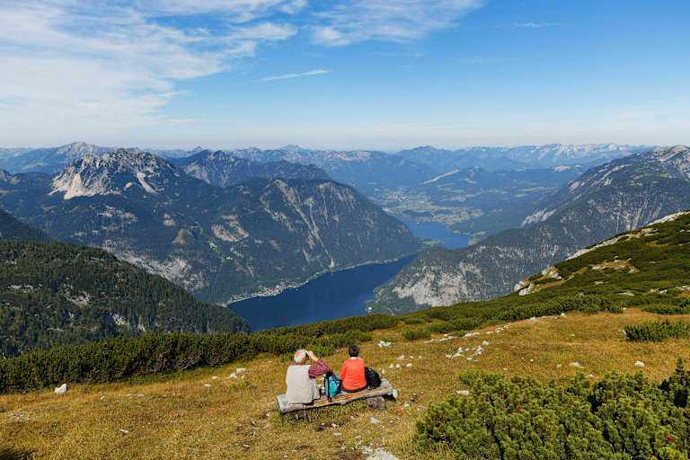 Im Dachsteingebirge südlich vom Hallstätter See