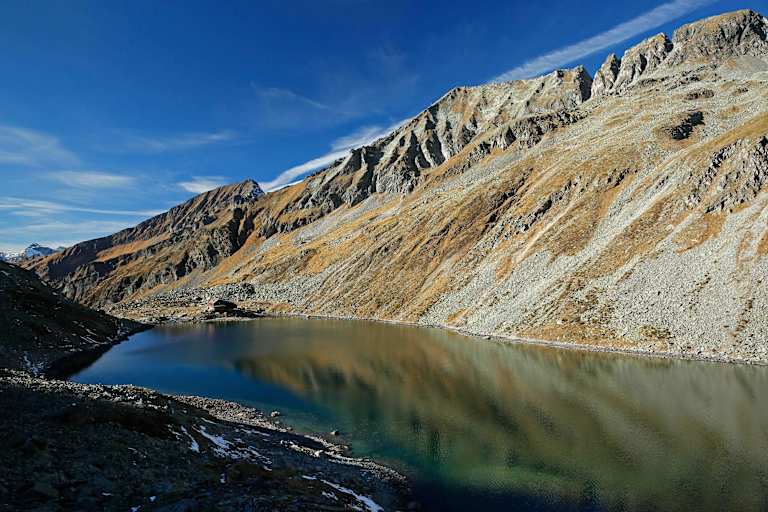 Der Dösener See in der Ankogelgruppe im Nationalpark Hohe Tauern