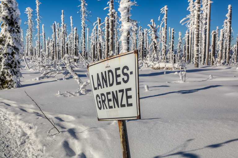 Winterwanderung Dreisessel - Hochkamm, Bayerischer Wald