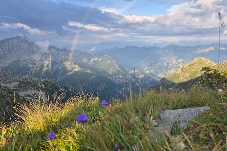 Grandiose Stimmung auf der Via Alta della Verzasca