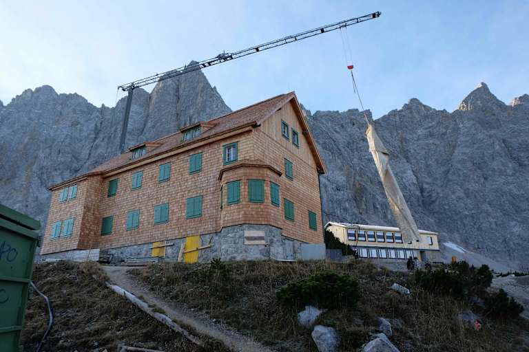 Die Falkenhütte wurde generalsaniert.