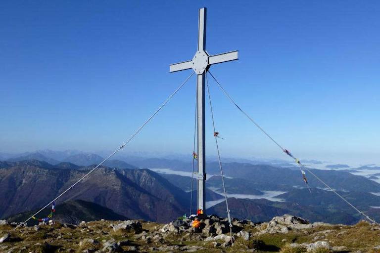 Am Gipfel des Ötschers in Niederösterreich