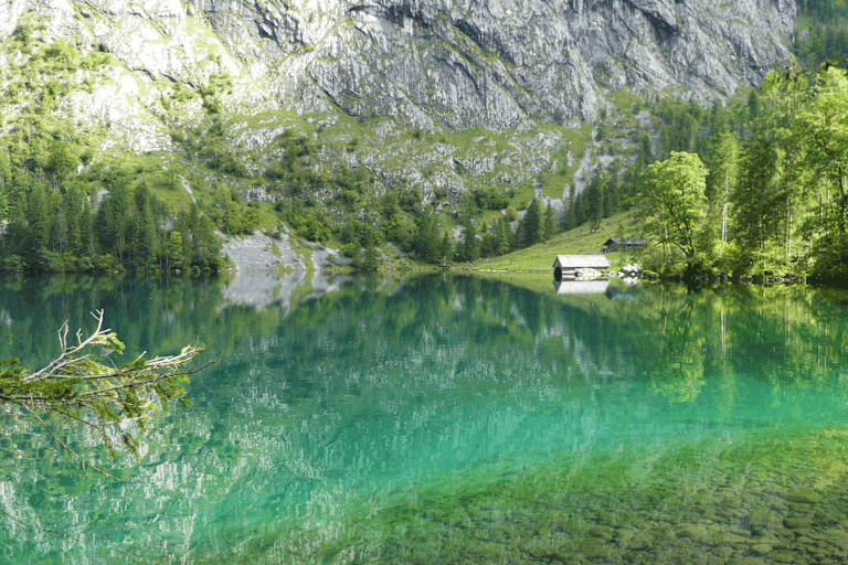 Fischunkelalm in den Berchtesgadener Alpen in Bayern