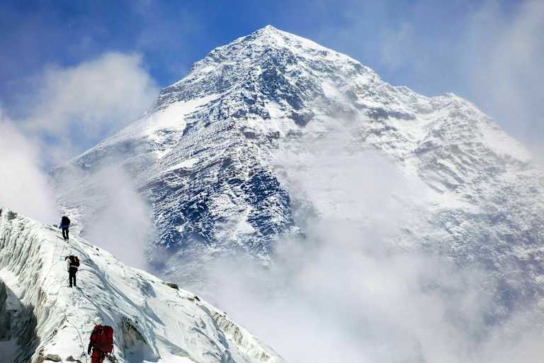 Mount Everest vom Kala Patthar aus betrachtet, Sagarmatha national park