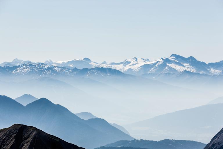 Gipfelpanorama: Zugspitze in Bayern
