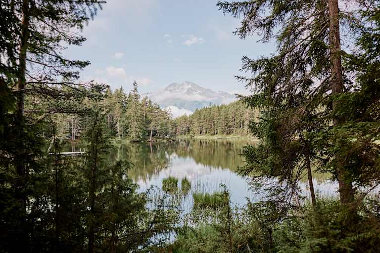 Möserer See bei Seefeld in Tirol