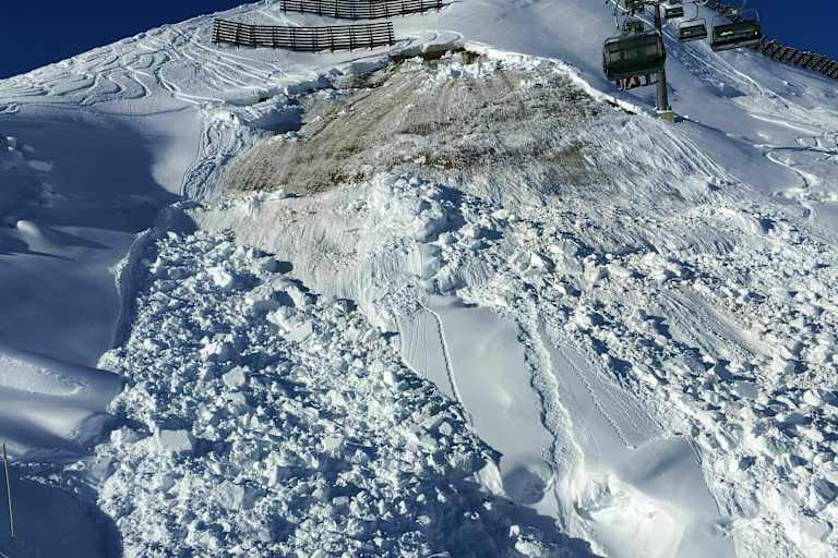Fischmaul: Gleitschneelawine – Zürs am Arlberg