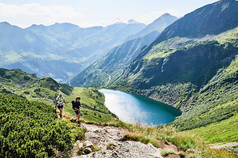 Der Untere Kaltenbachsee.