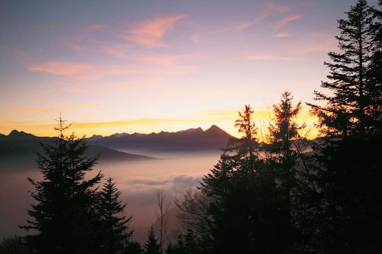 Harder Kulm-Rundweg in den Emmentaler Alpen im Kanton Bern