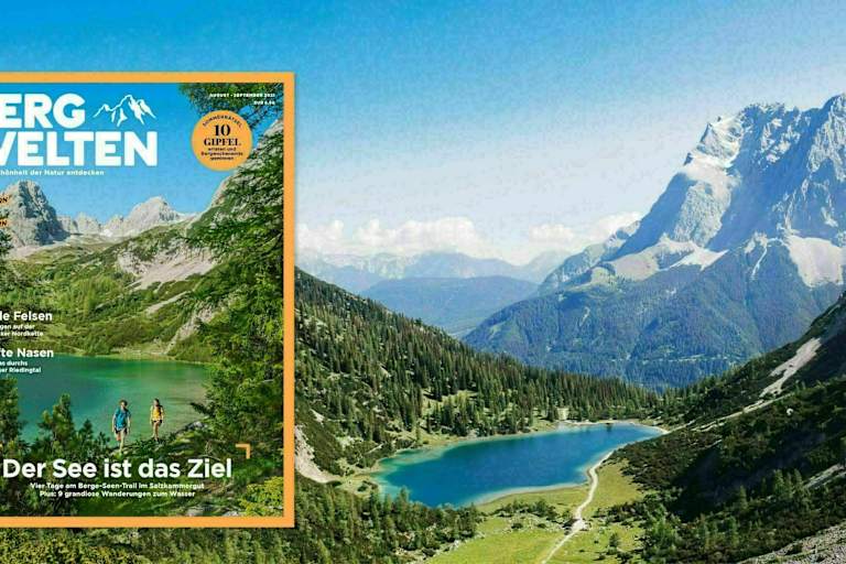 Das neue Bergwelten Magazin August/September 2021