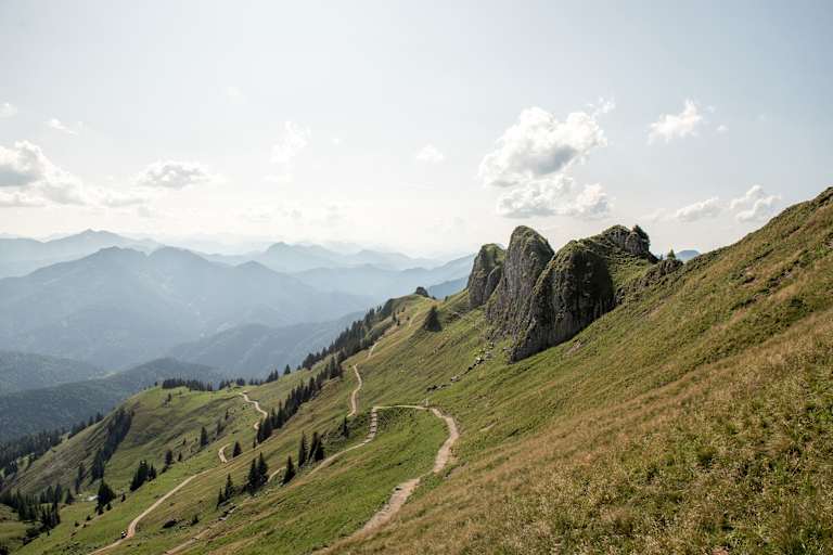 Das idyllische Rotwandgebiet in Bayern