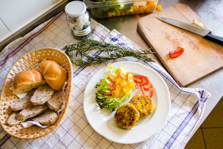 Hirse-Kartoffel-Laibchen 