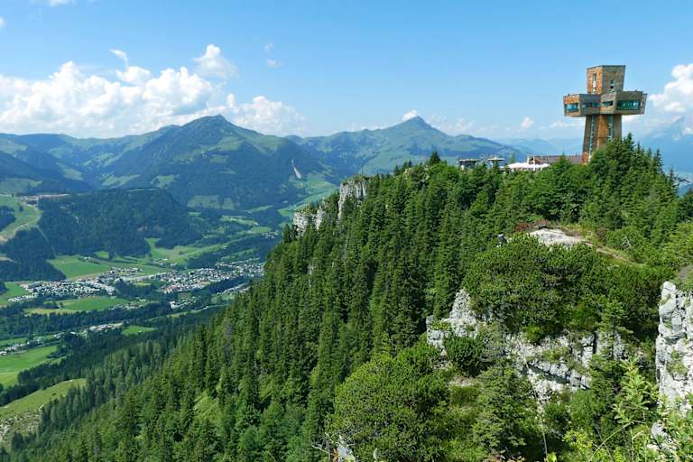 Das Jakobskreuz auf der Buchensteinwand