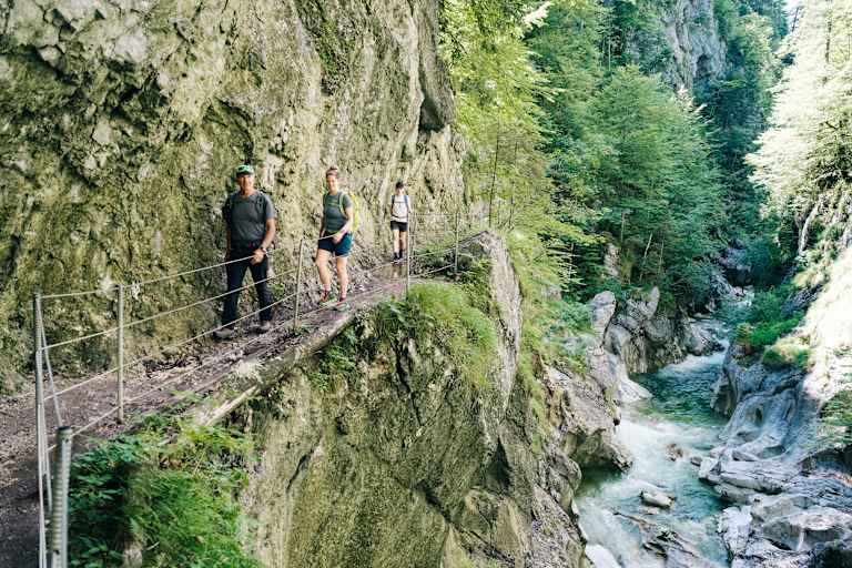 Kaiserklamm Tirol Wanderung Bergwelten