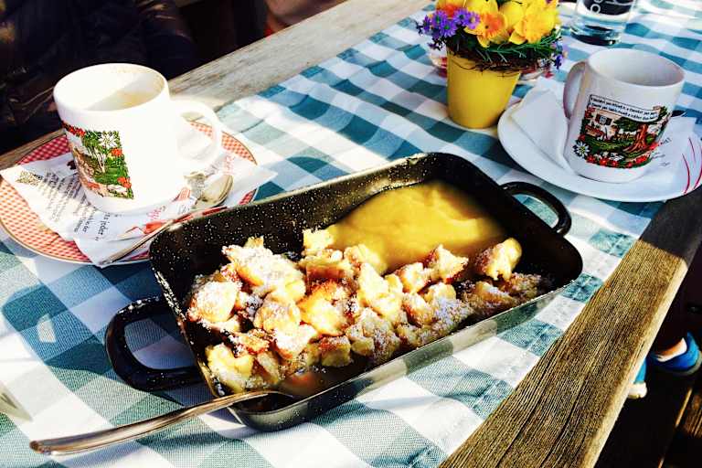 Jennerkaser in Bayern: Kaiserschmarrn
