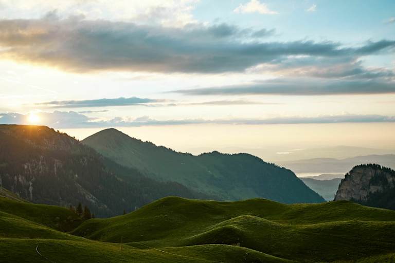 Klewenalp am Vierwaldstättersee in der Schweiz