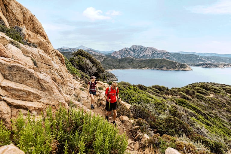 Wanderung Korsika in der Nähe der Calanques de Piana