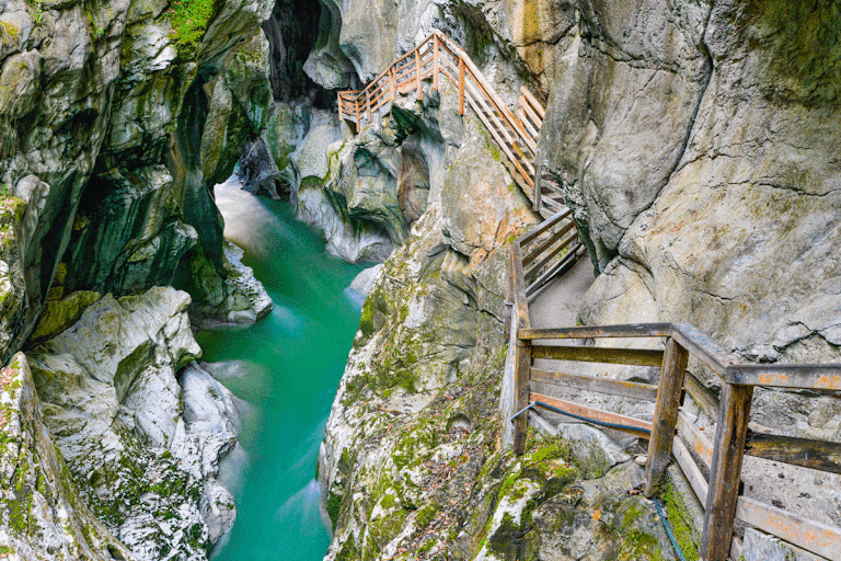 Die Lammerklamm bei Scheffau ist ein überaus beliebtes Ausflugsziele an heißen Sommertagen