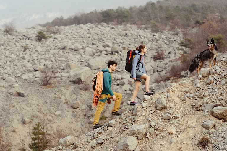 Auf unwegsamem Gelände trittsicher unterwegs mit der neuen TX4 Evo-Kollektion von La Sportiva.