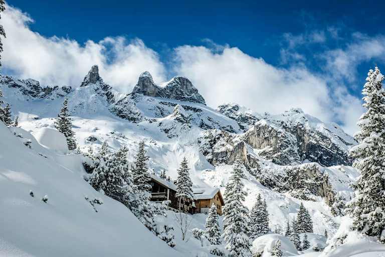 Die Lindauer Hütte im Rätikon in Vorarlberg