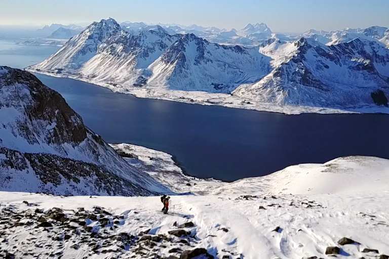 Ein Paradies in Weiß-Blau: Nein, nicht Bayern, sondern die Lofoten