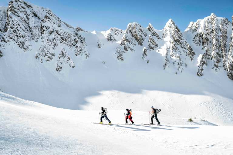 Auf Skitour mitten im Karwendel