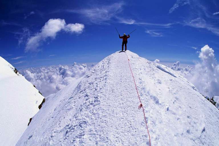 Walliser Alpen: Ludwigshöhe im Monte-Rosa-Massiv